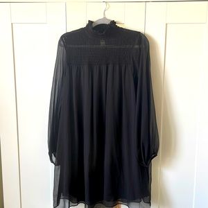 H&M Black turtleneck tunic/dress
